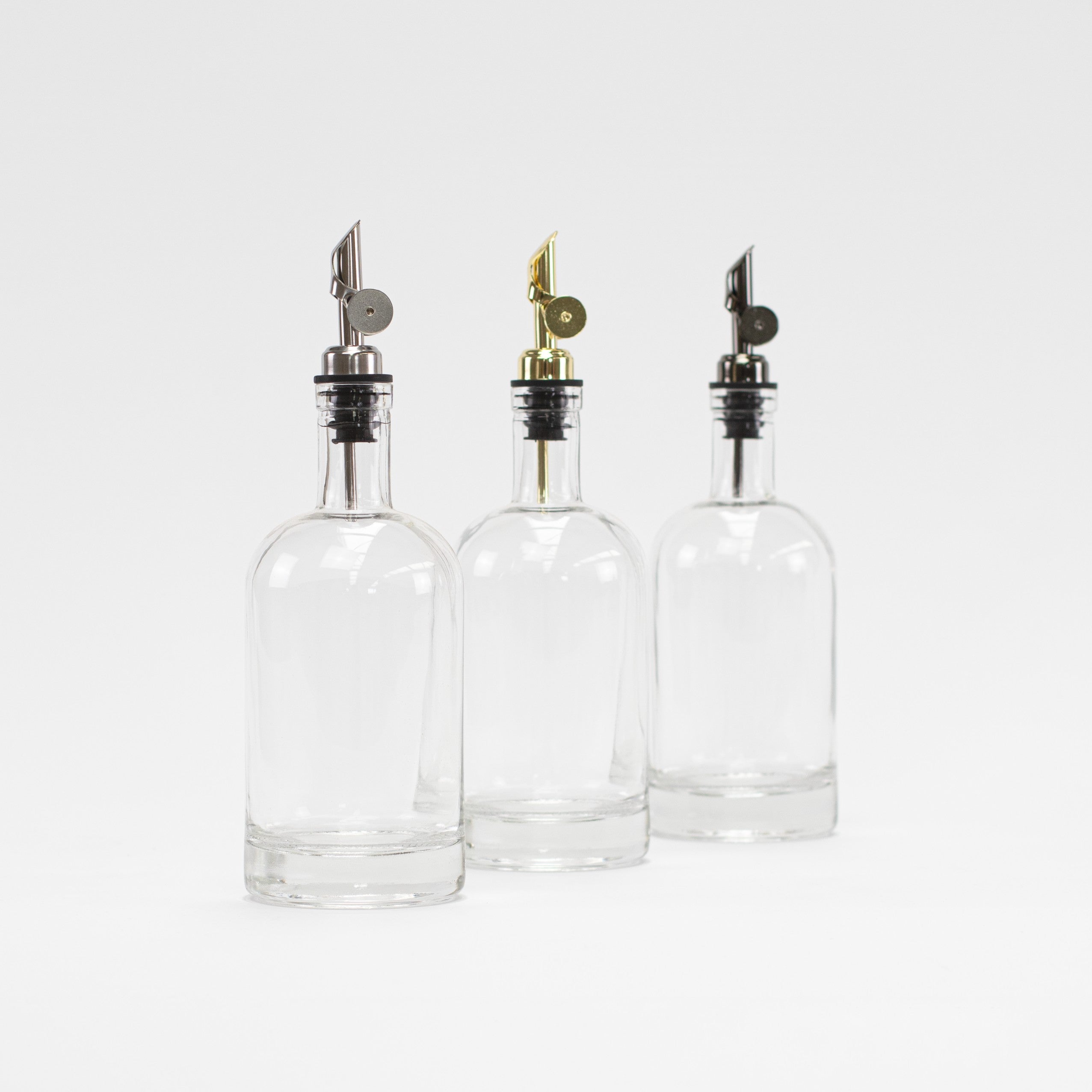 Round Glass Oil Bottle 500 ML