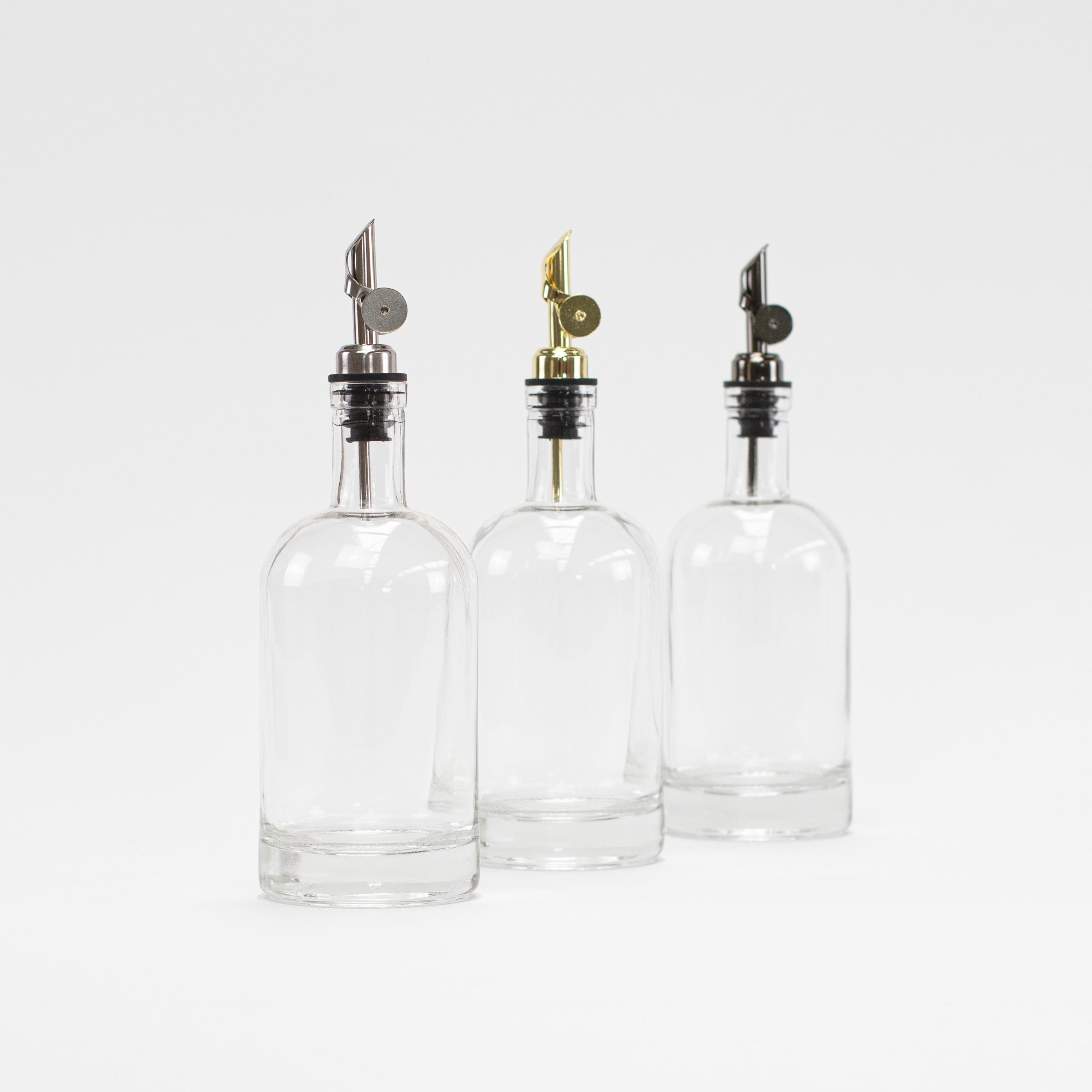 Round Glass Oil Bottle 500 ML