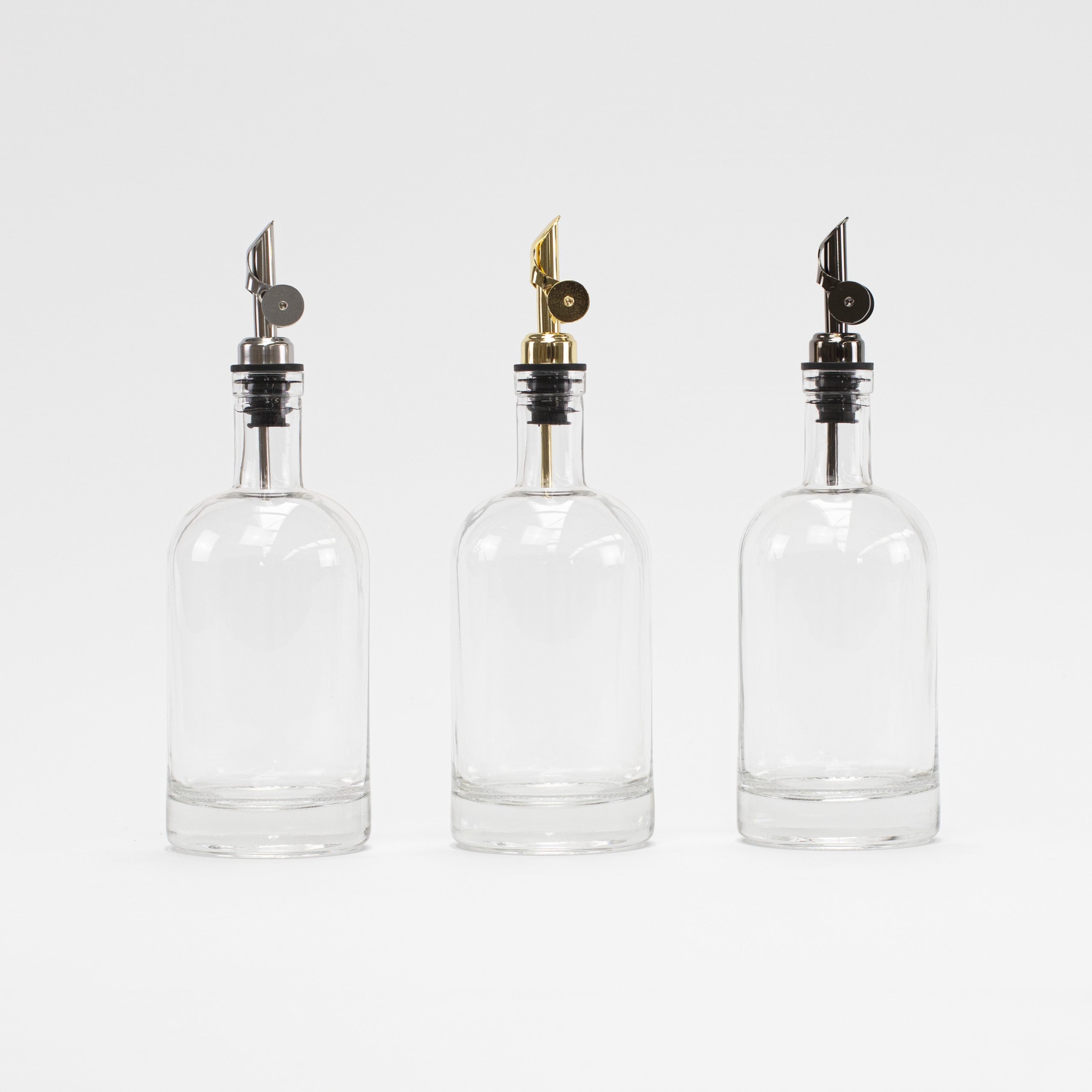 Round Glass Oil Bottle 500 ML