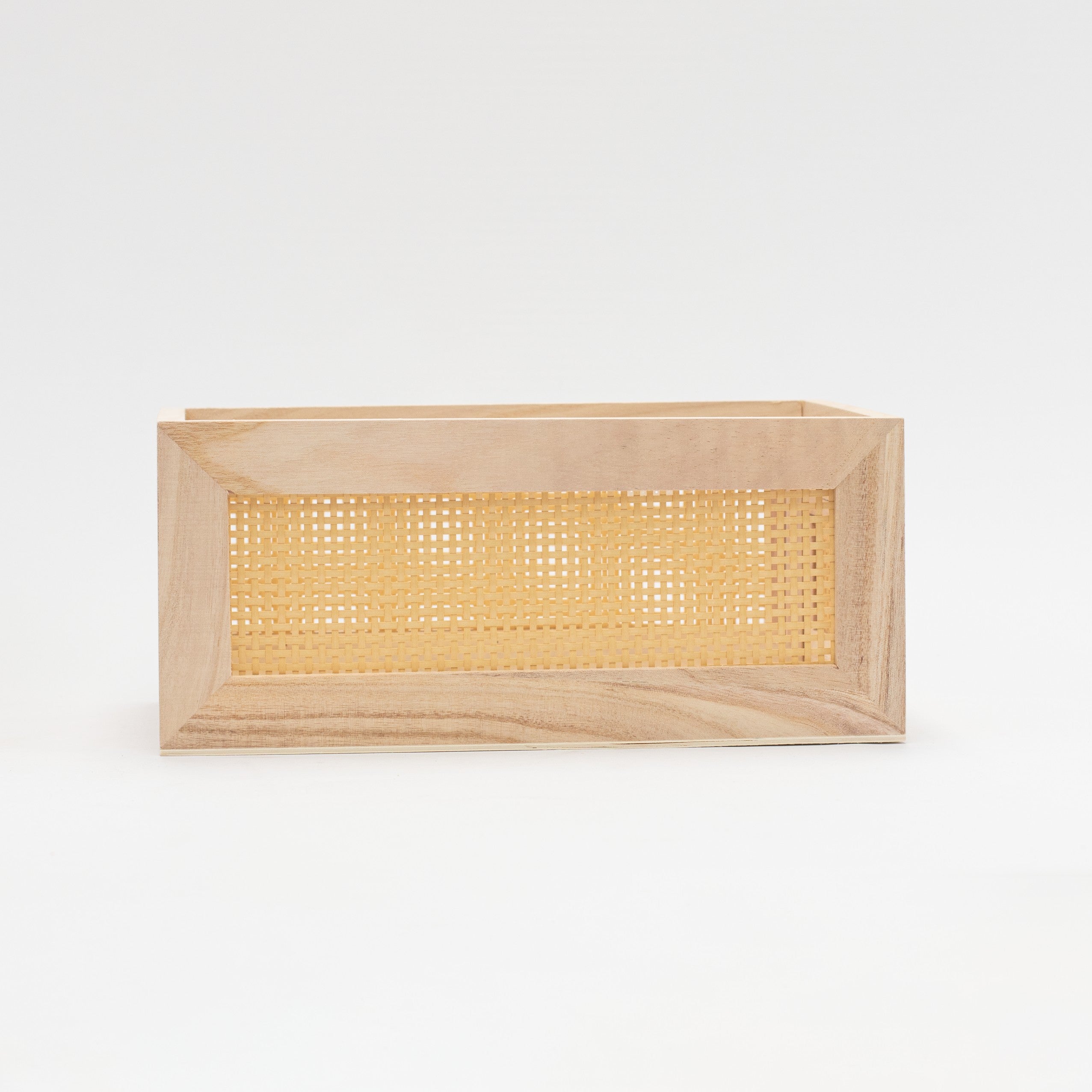 Light Bamboo Woven Basket - Little Crafts London