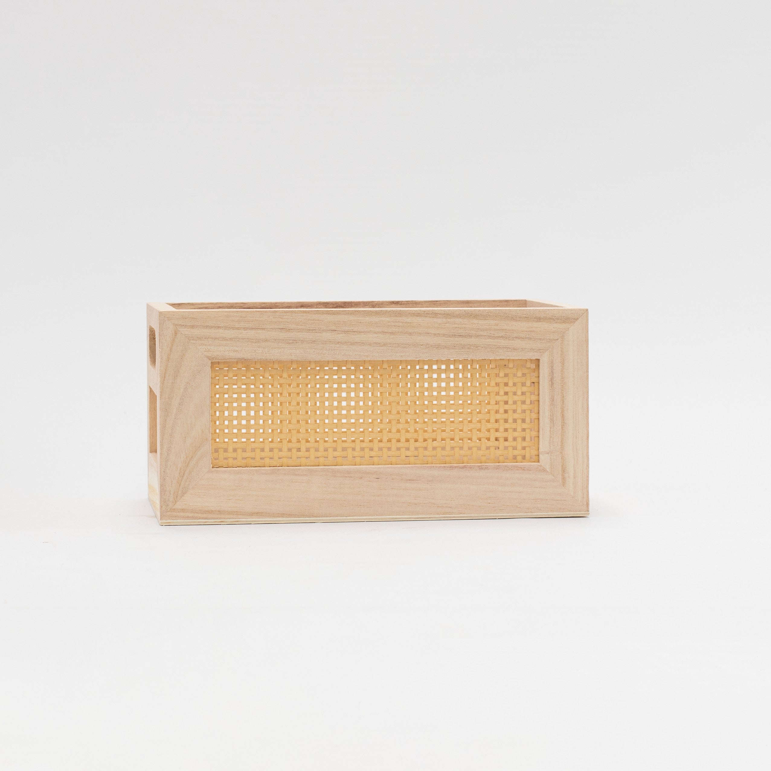 Light Bamboo Woven Basket - Little Crafts London