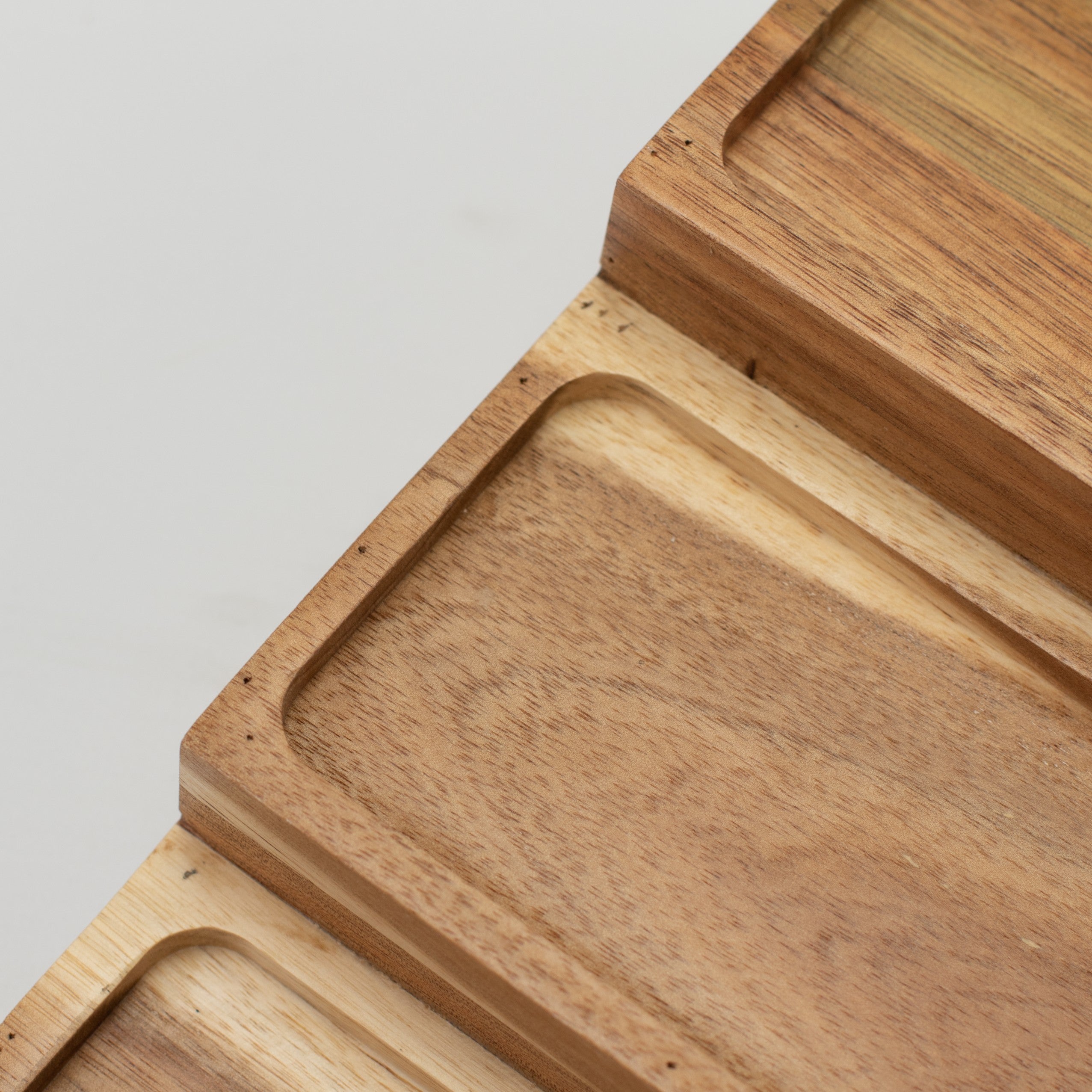 Imperfect Acacia Spice Rack Holder - Little Crafts London