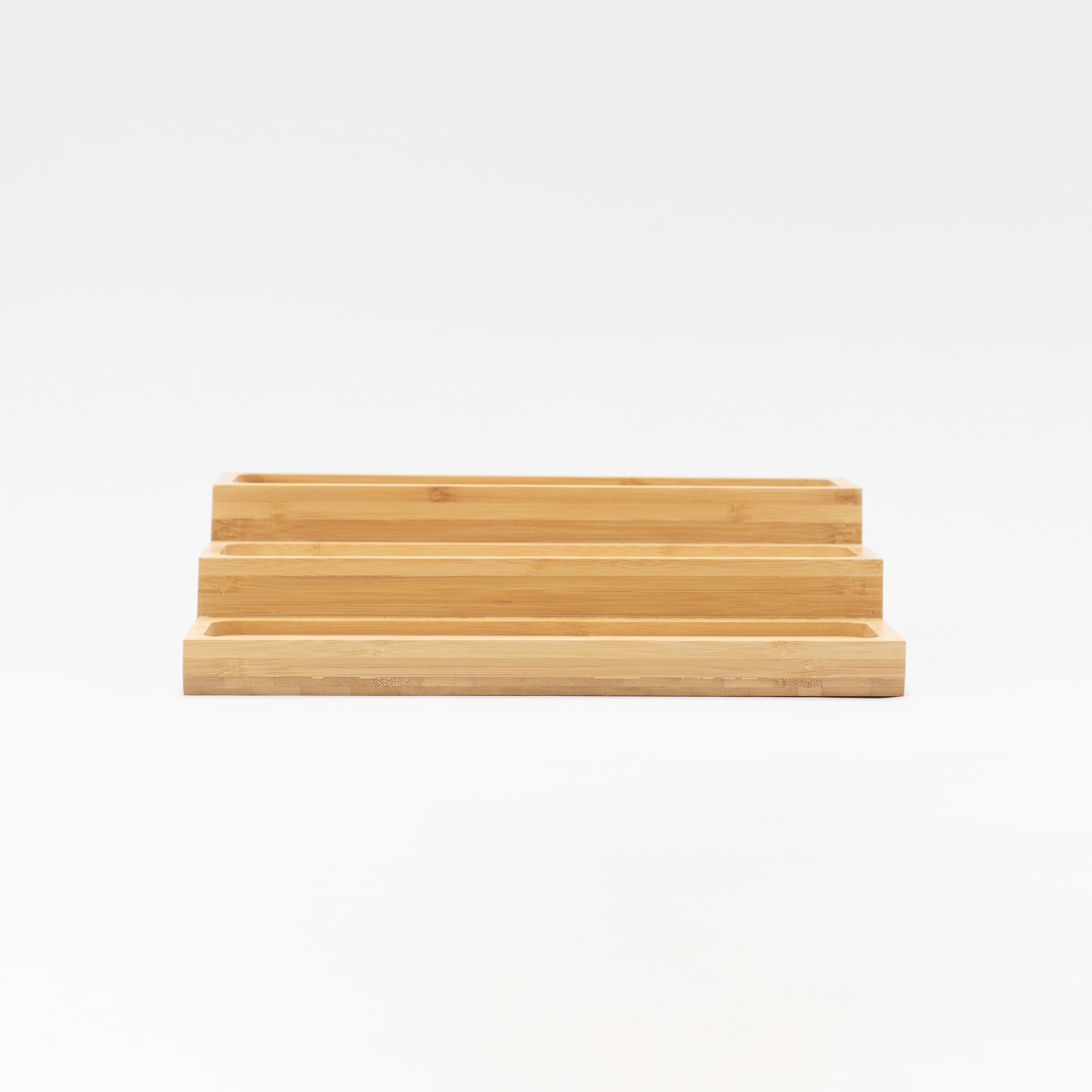 Imperfect Bamboo Spice Rack Holder - Little Crafts London