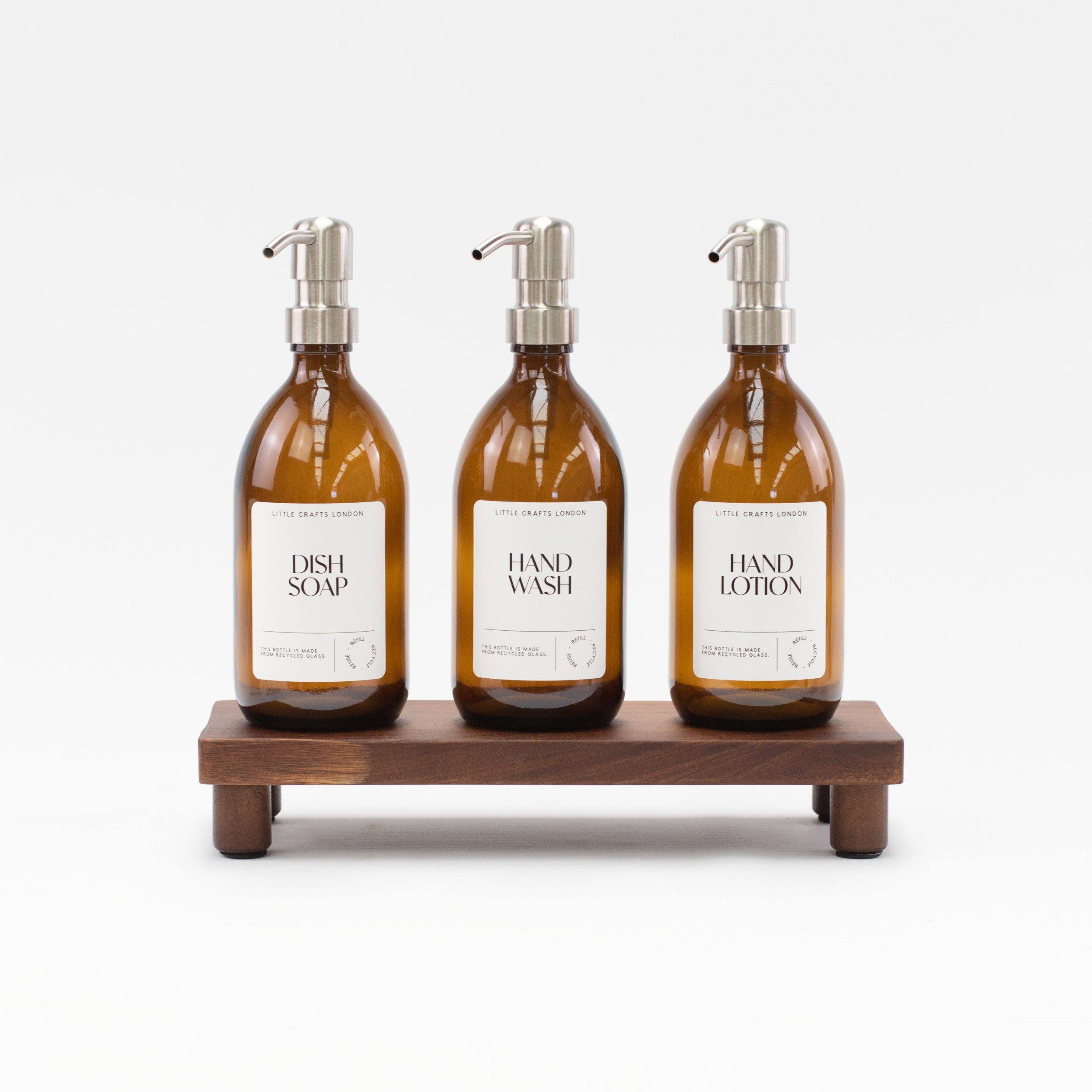 Acacia Wood Stand - Little Crafts London