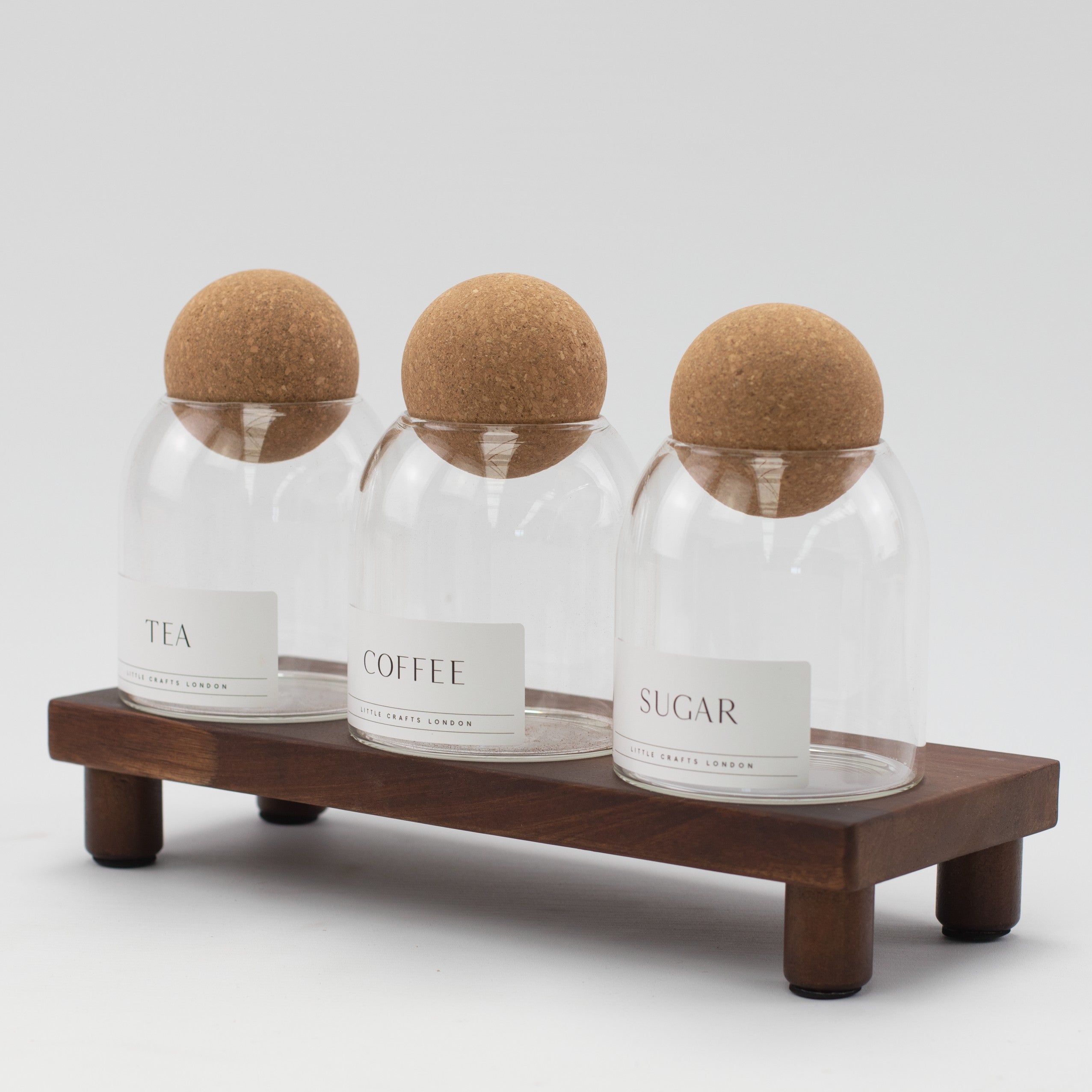 Acacia Wood Stand - Little Crafts London