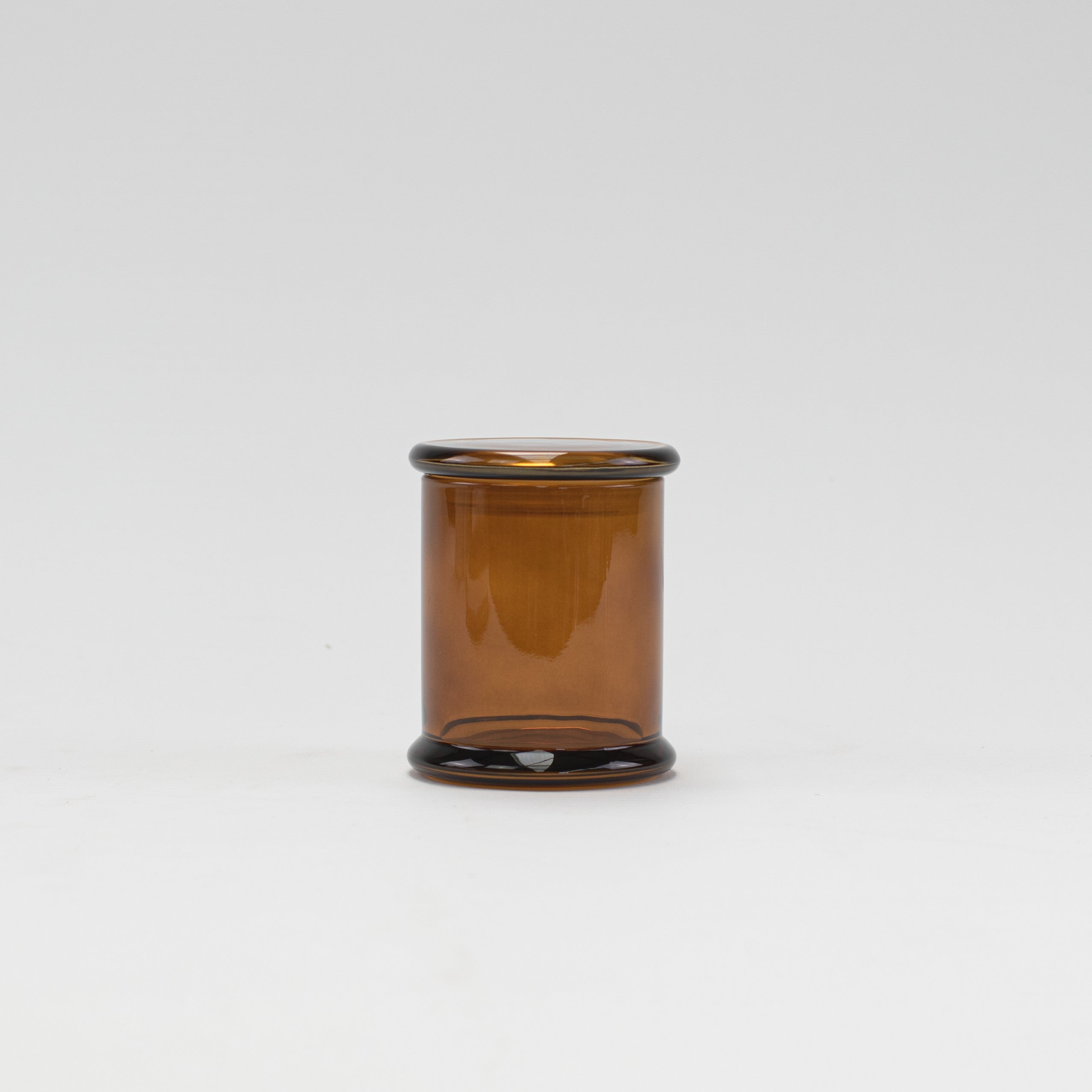 Amber Glass Storage Jar 330 ML - Little Crafts London