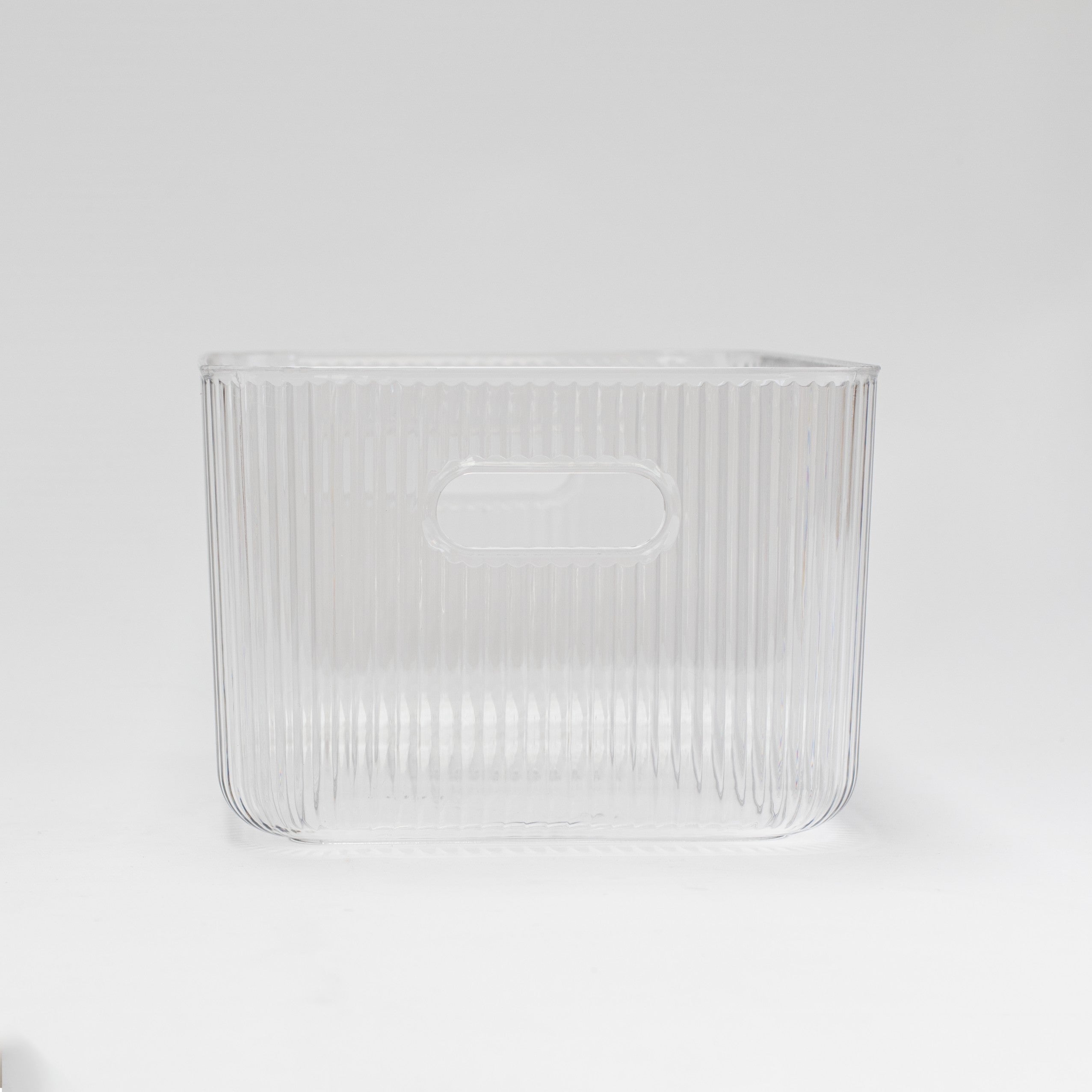 Plastic Ribbed Basket - Little Crafts London