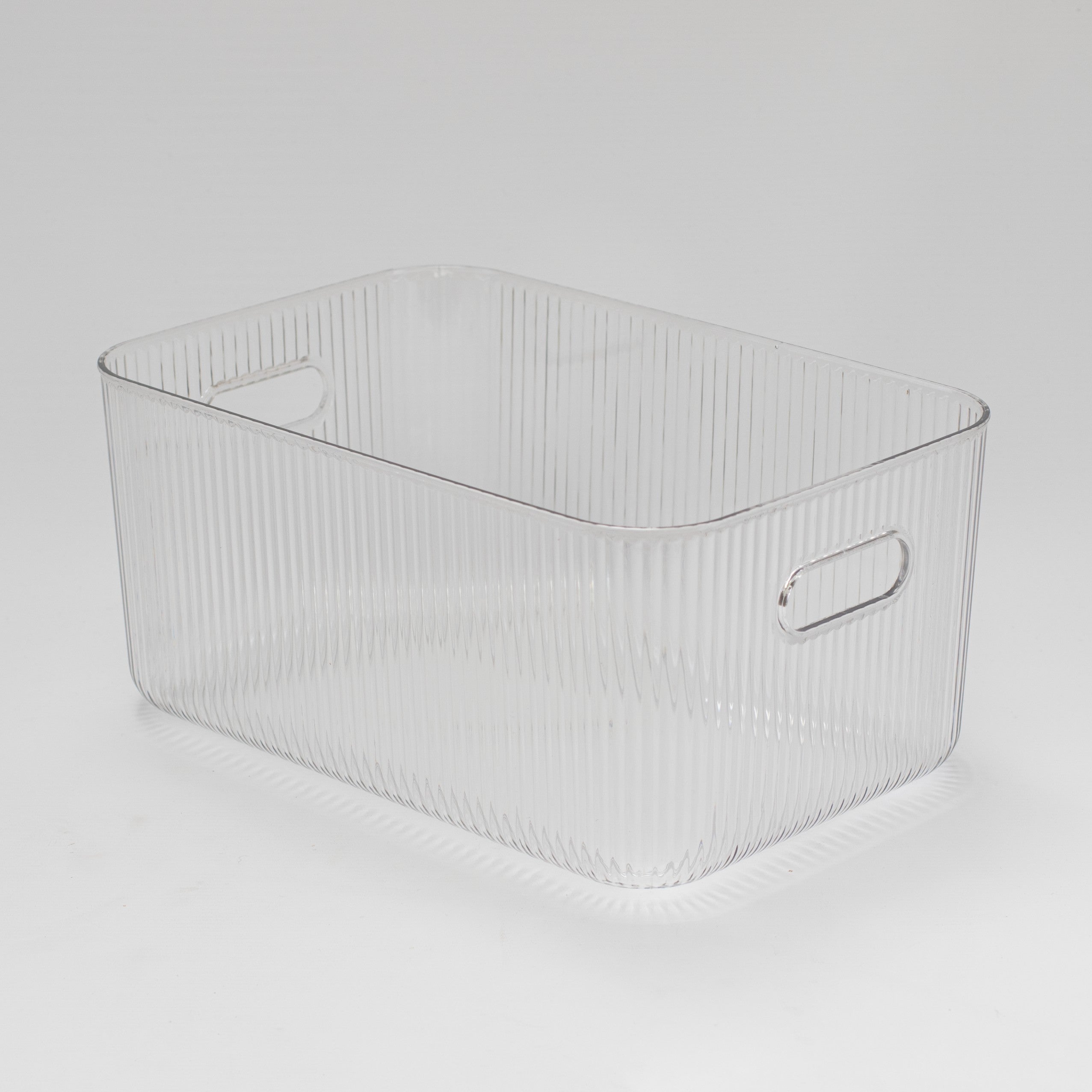 Plastic Ribbed Basket - Little Crafts London