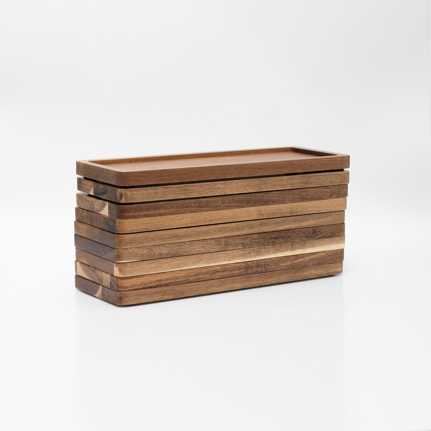 Acacia Wood Rectangle Tray - Little Crafts London