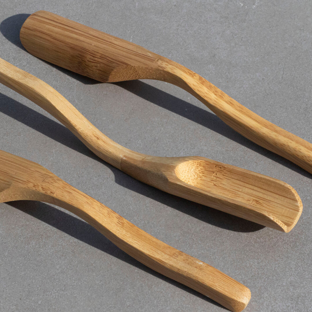 Bamboo Long Tea Scoop - Little Crafts London