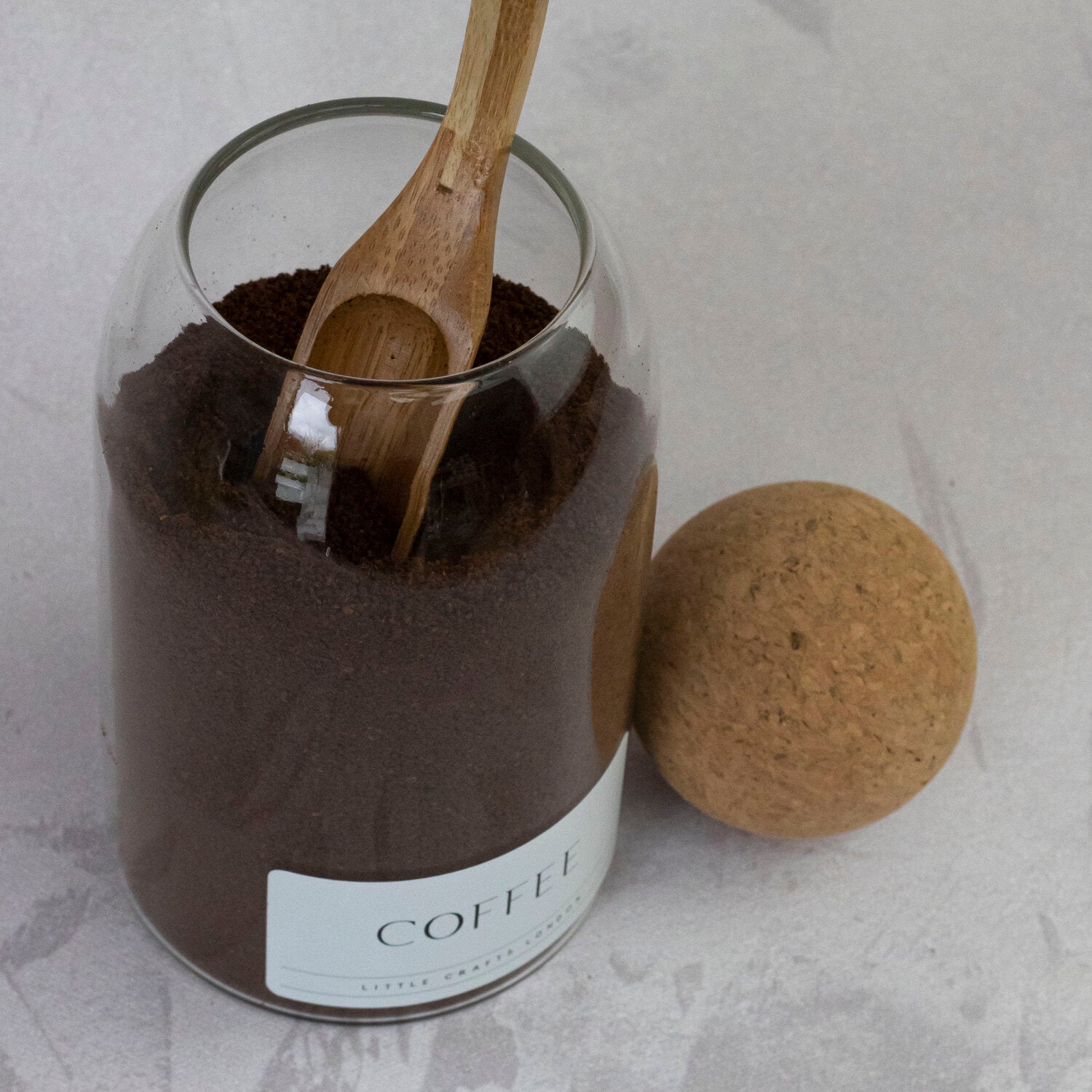 Bamboo Long Tea Scoop - Little Crafts London