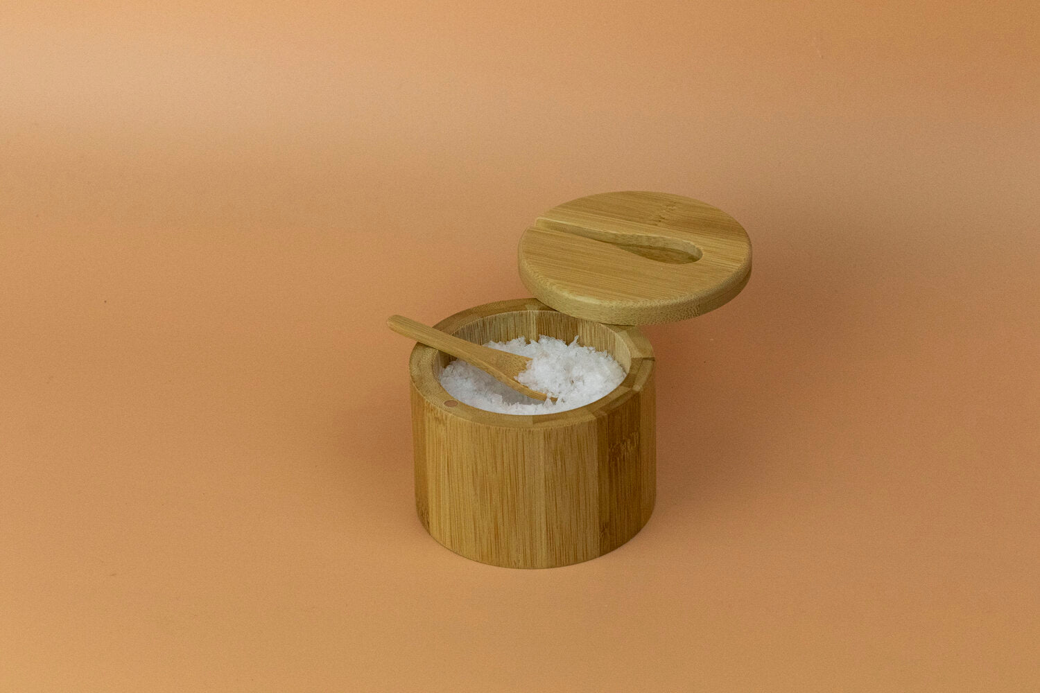 Bamboo Pot with Spoon - Little Crafts London