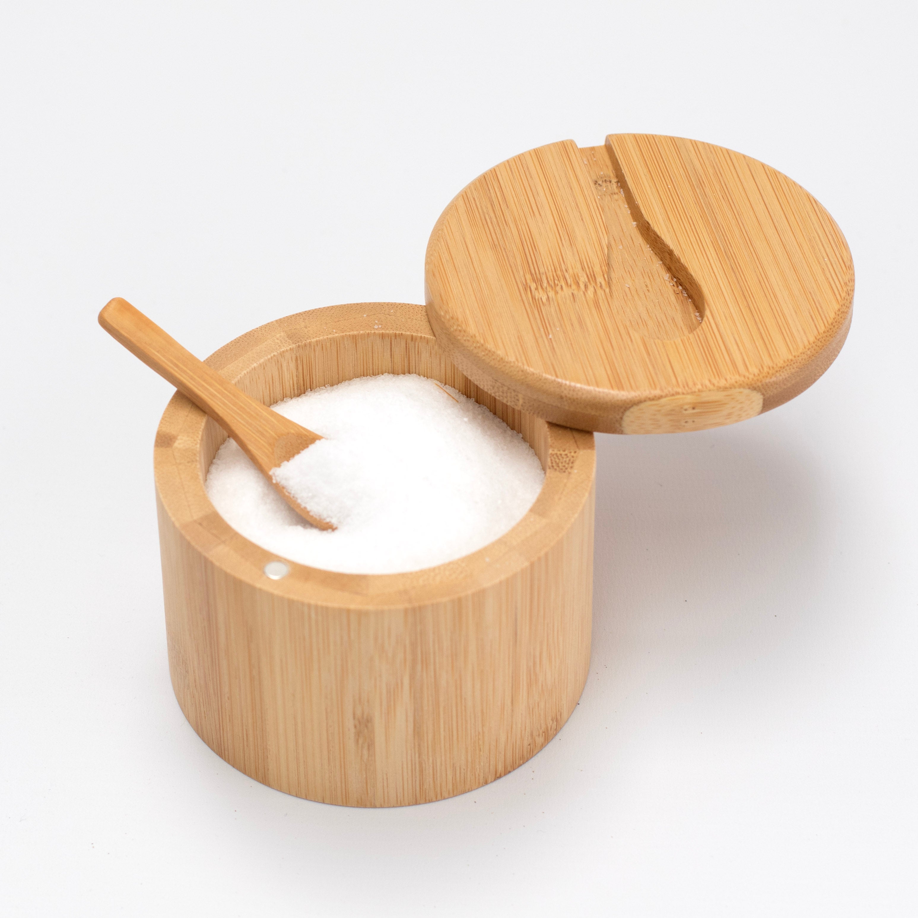Bamboo Pot with Spoon - Little Crafts London