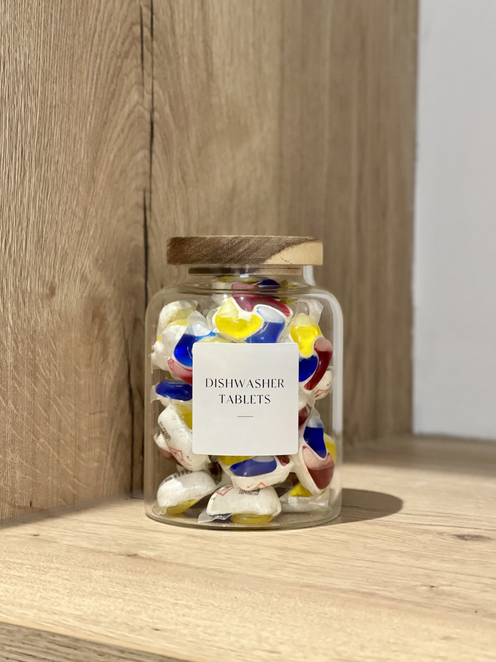 Create your own labels! Classic Personalised White Pantry Labels 6 CM x 6 CM - Little Crafts London