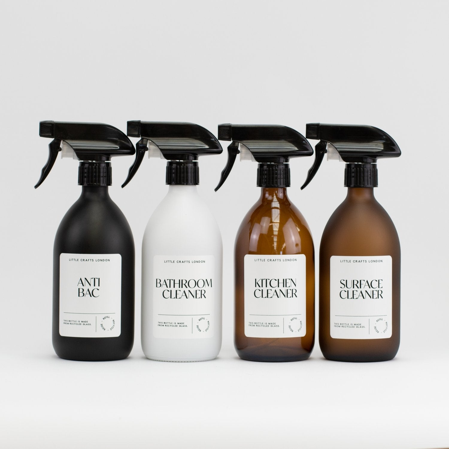 500 ML Glass Bottle with Spray Head - Little Crafts London