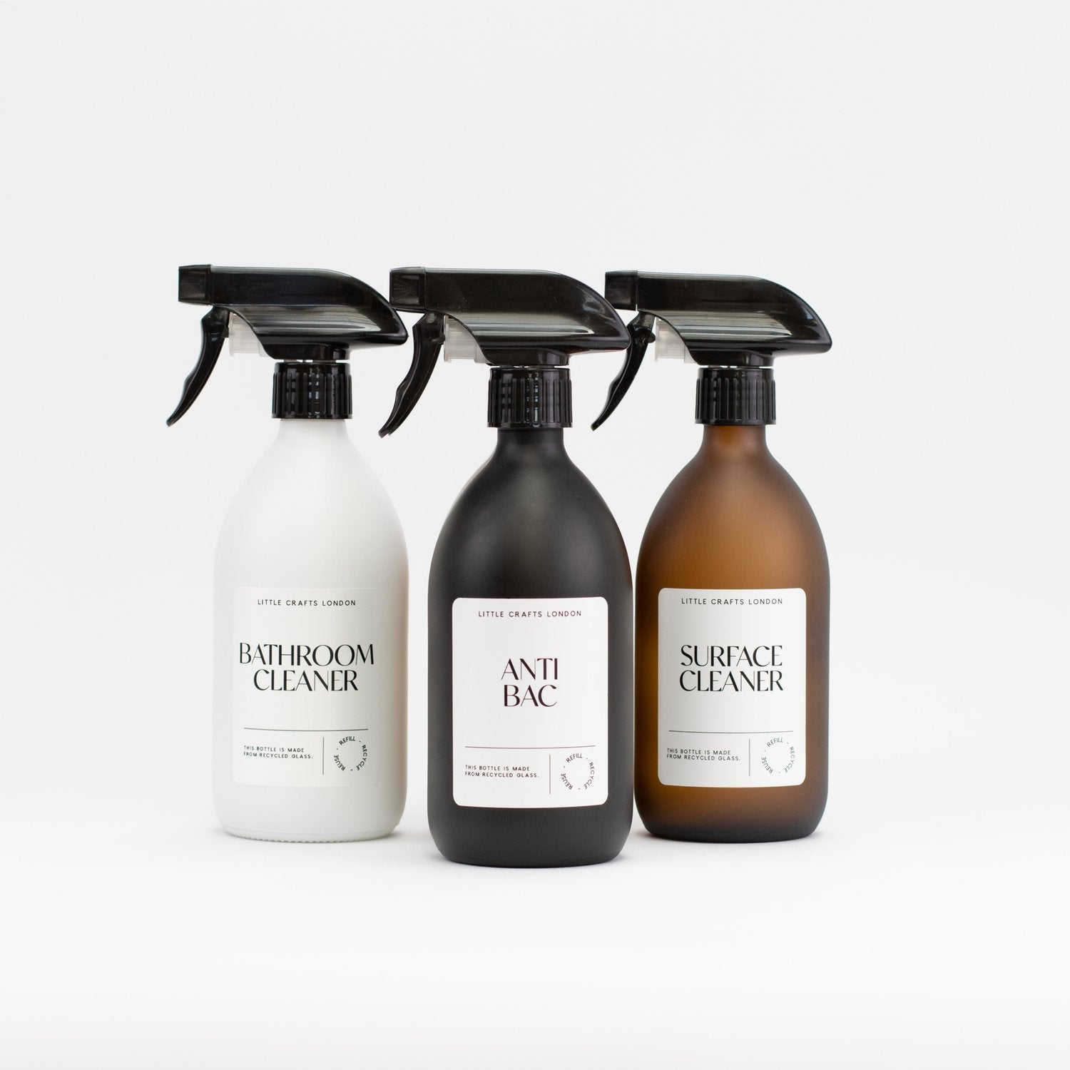 500 ML Glass Bottle with Spray Head - Little Crafts London