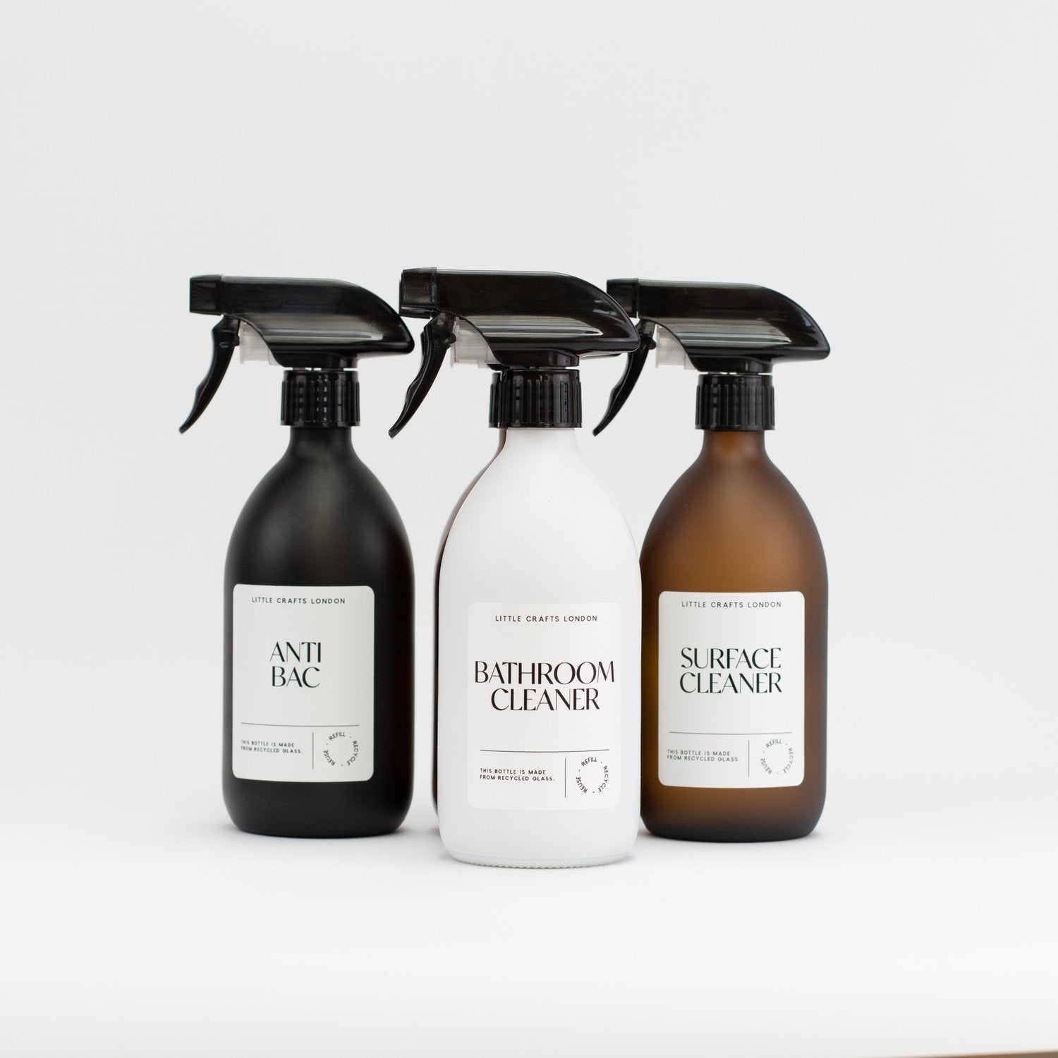 500 ML Glass Bottle with Spray Head - Little Crafts London