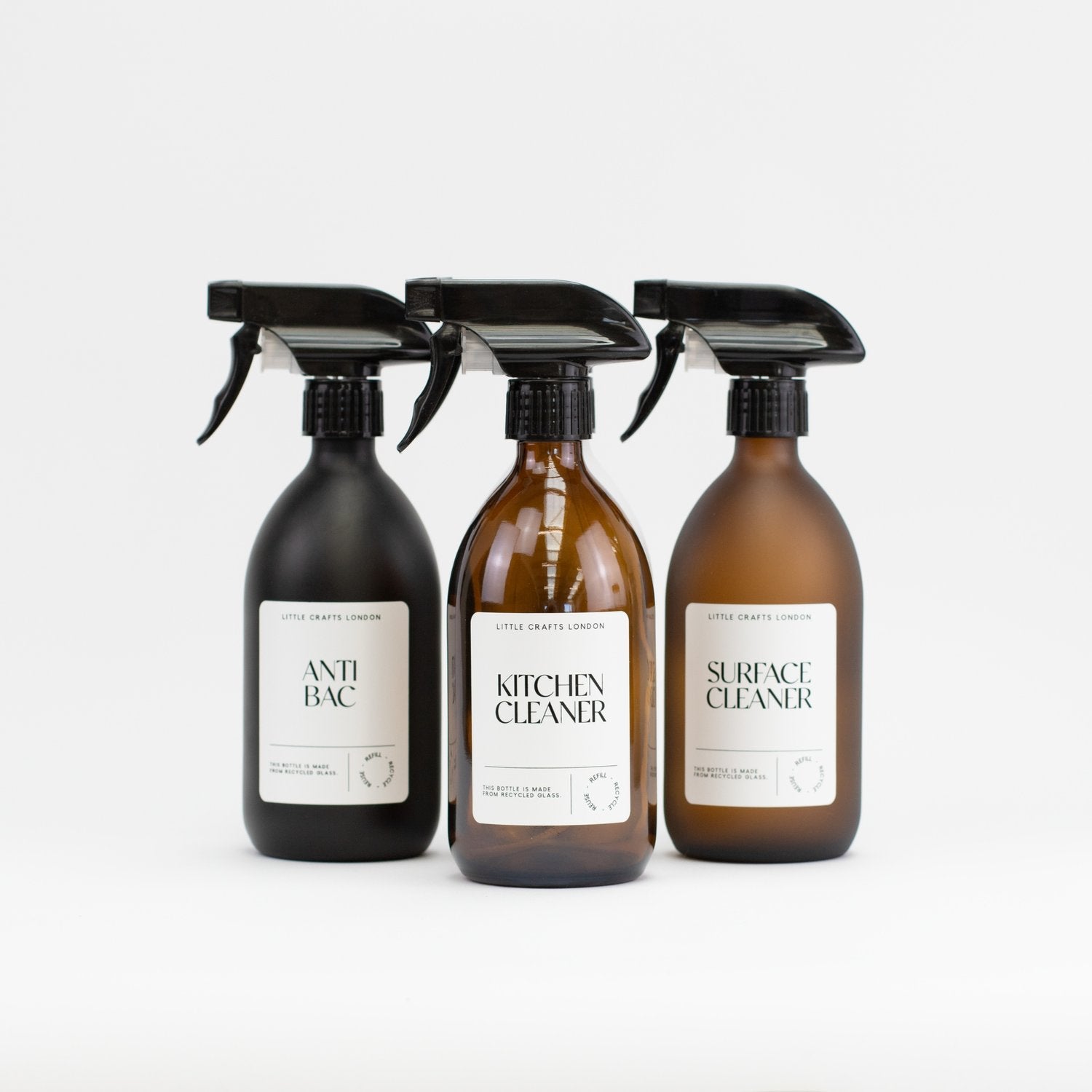 500 ML Glass Bottle with Spray Head - Little Crafts London