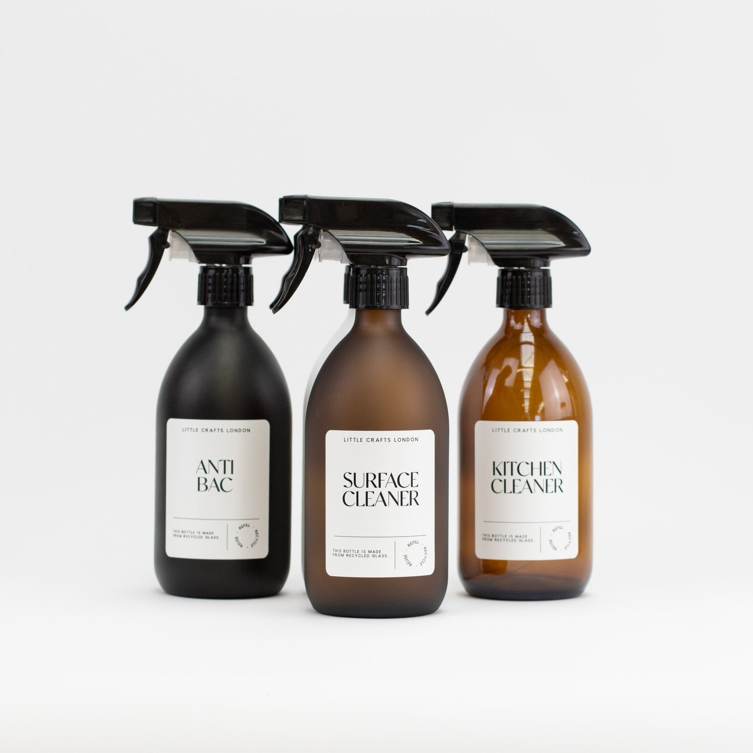 500 ML Glass Bottle with Spray Head - Little Crafts London