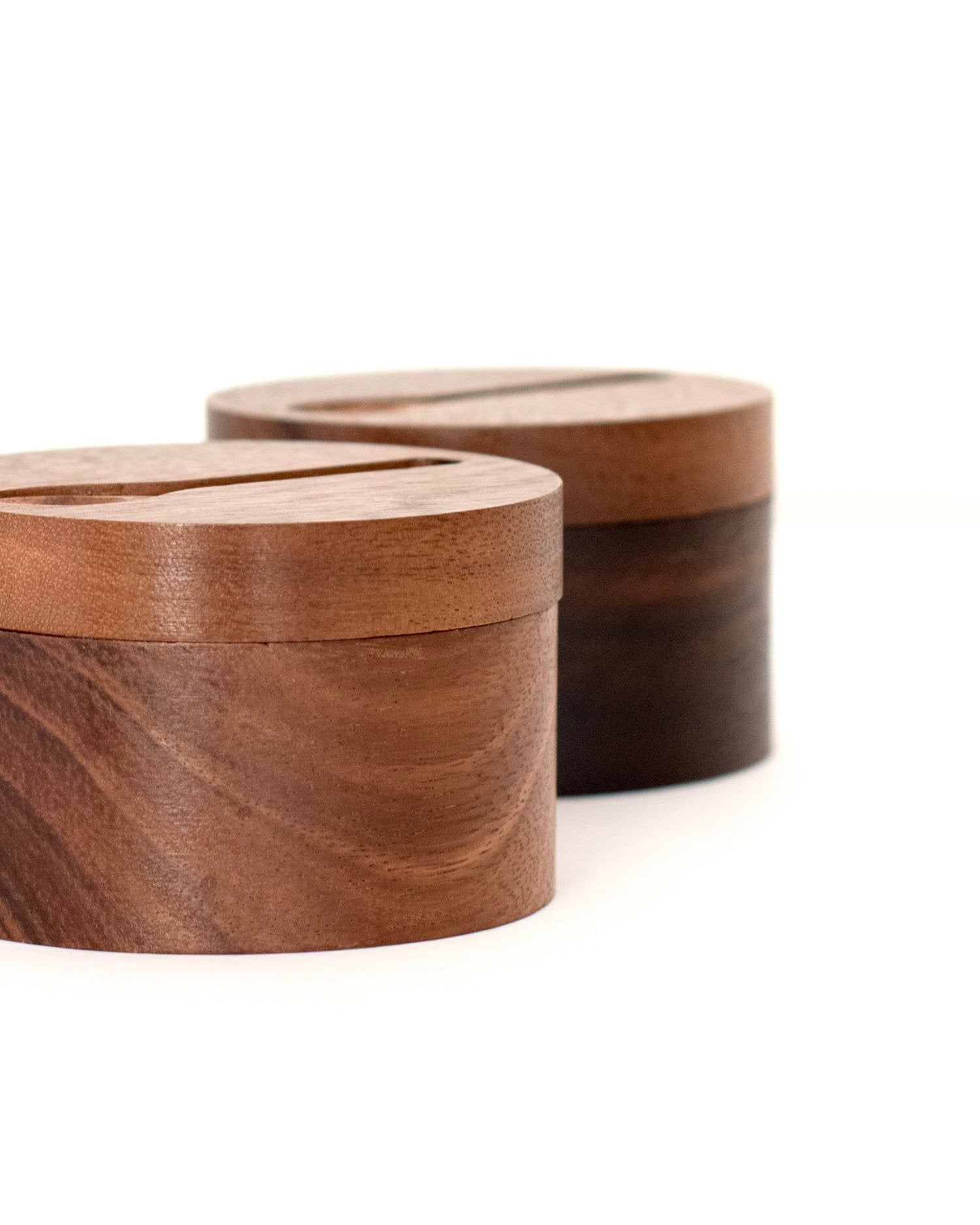 Acacia Pot Double Compartment - Little Crafts London