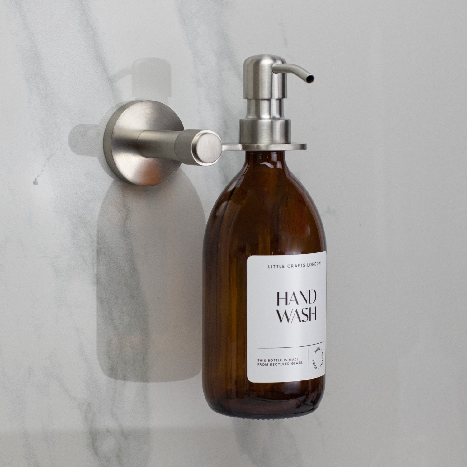 Single Soap Dispenser Mounted Holder - Little Crafts London