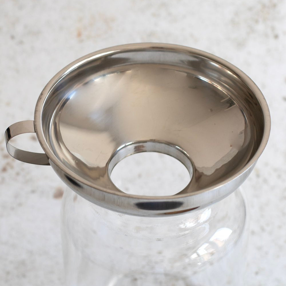 Stainless Steel Wide Mouth Kitchen Funnel - Little Crafts London