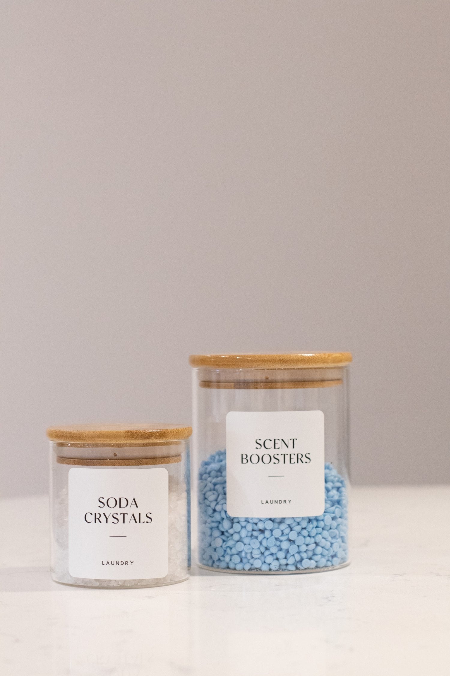 White Waterproof Laundry Labels 6 CM x 6 CM (12 Labels) - Little Crafts London