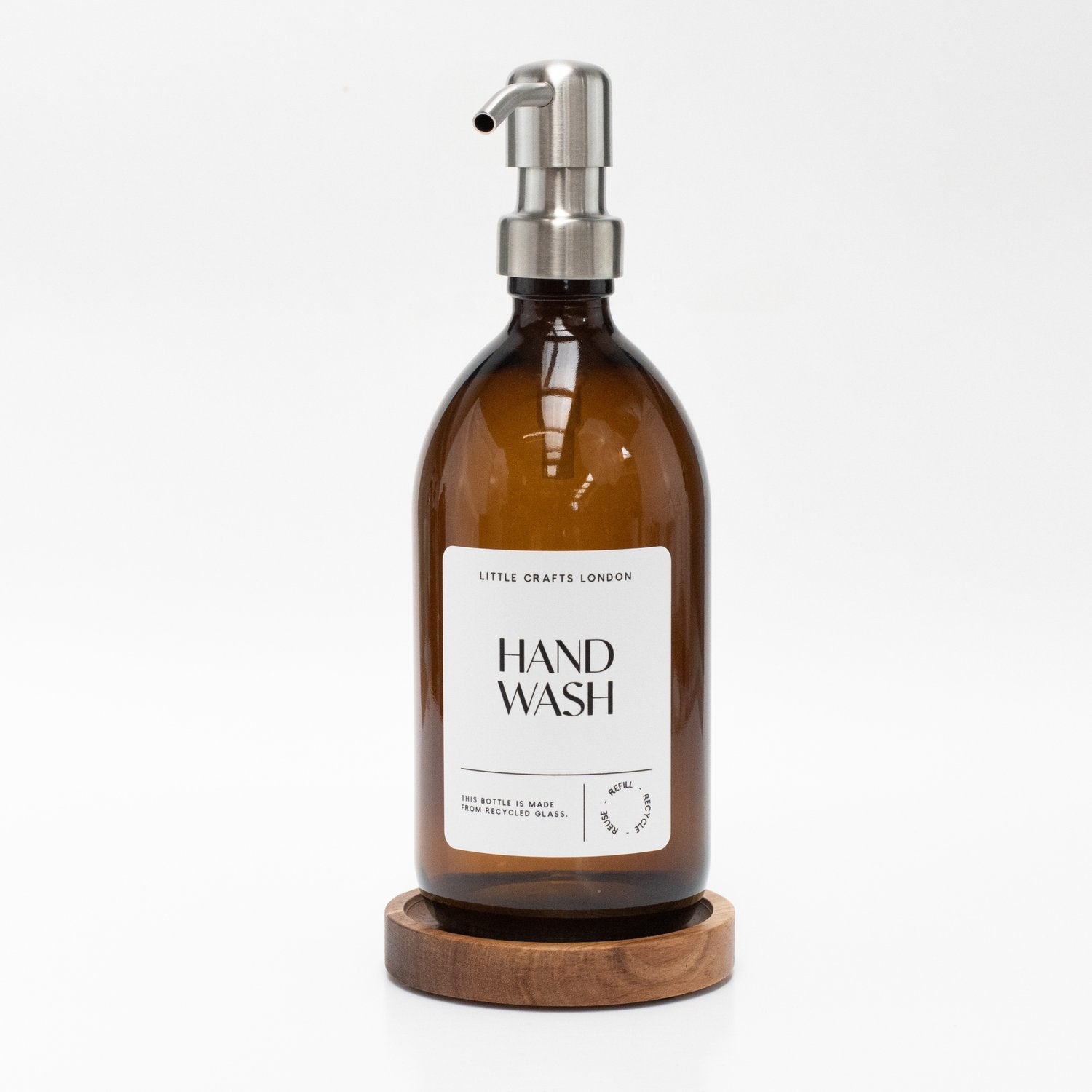 Acacia Wood Single Bottle Holder