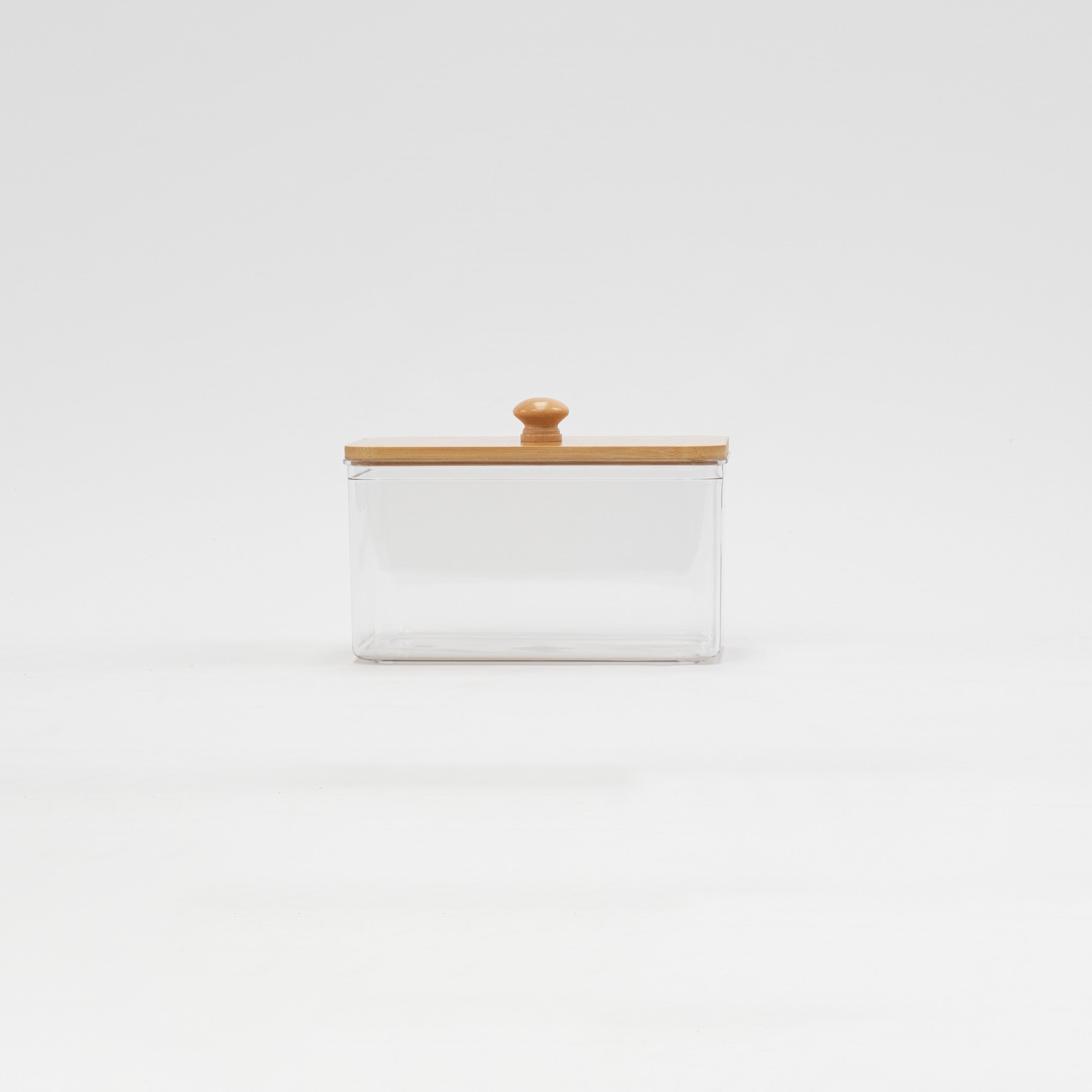 Set of 3 Plastic Laundry Set with Bamboo Lid
