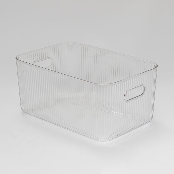 Plastic Ribbed Basket