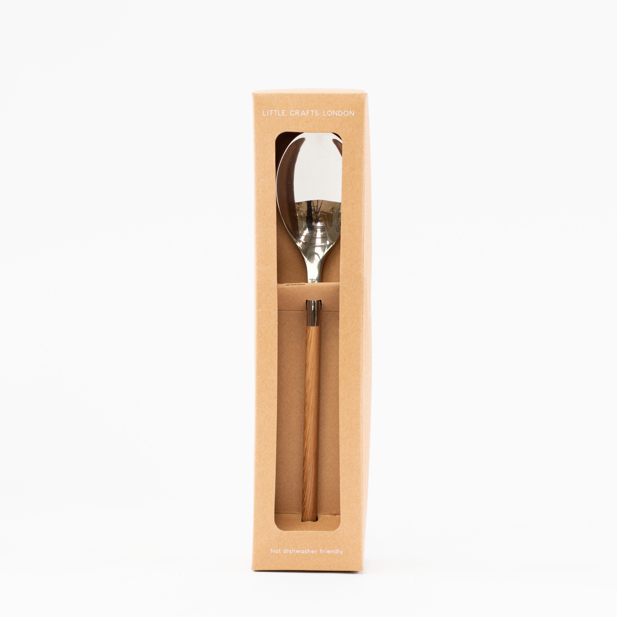 Pack of Spoons with Wood Effect (Pack of 4)