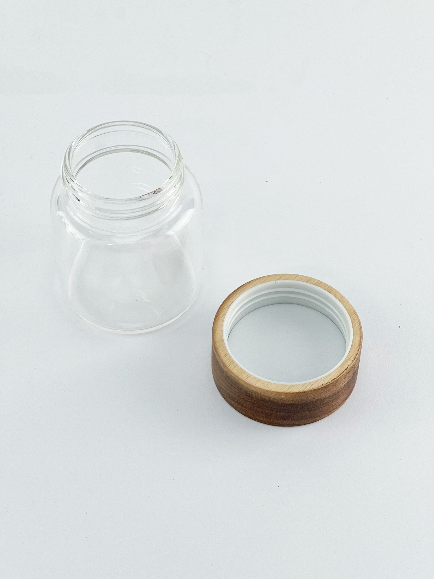 Acacia Wood Spice Jar 180 ML