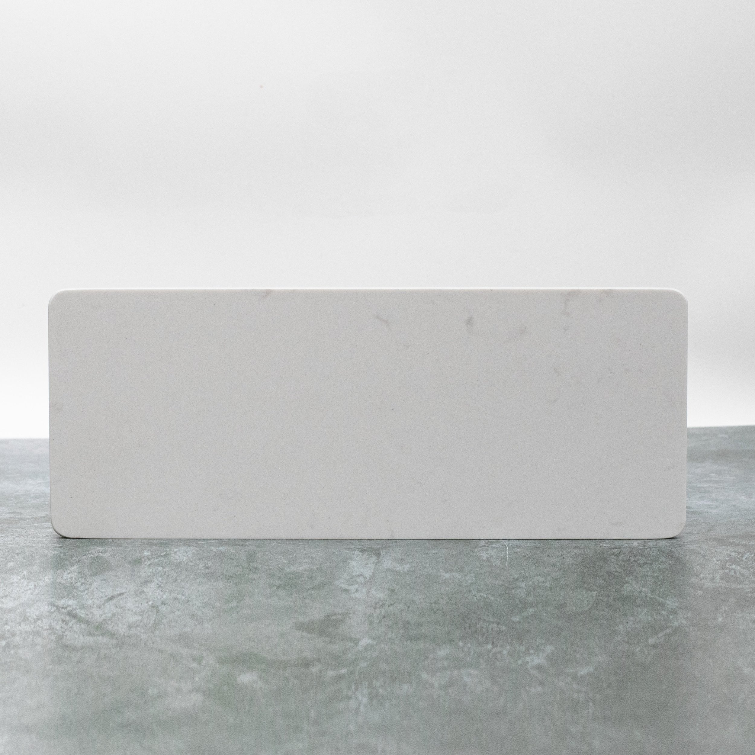 White Marble Rectangle Tray - Little Crafts London